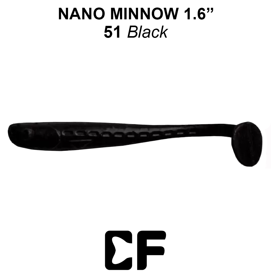 Виброхвост Crazy Fish Nano Minnow 1.6 51 0