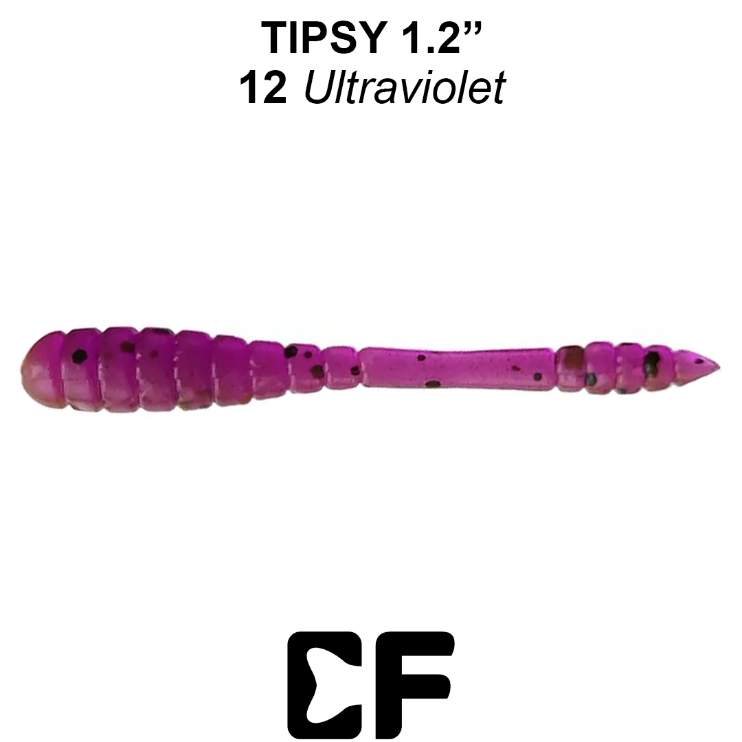 Червь Crazy Fish Tipsy 1.2 12 0