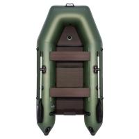 Лодка Аква Моторная 2900 Слань книжка киль зеленый 00