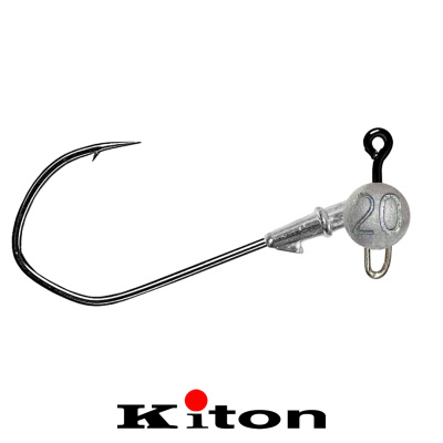 Джиг головка Kiton Орлиный Коготь 120° с подвесом 8/0 (#8/0-20гр.)