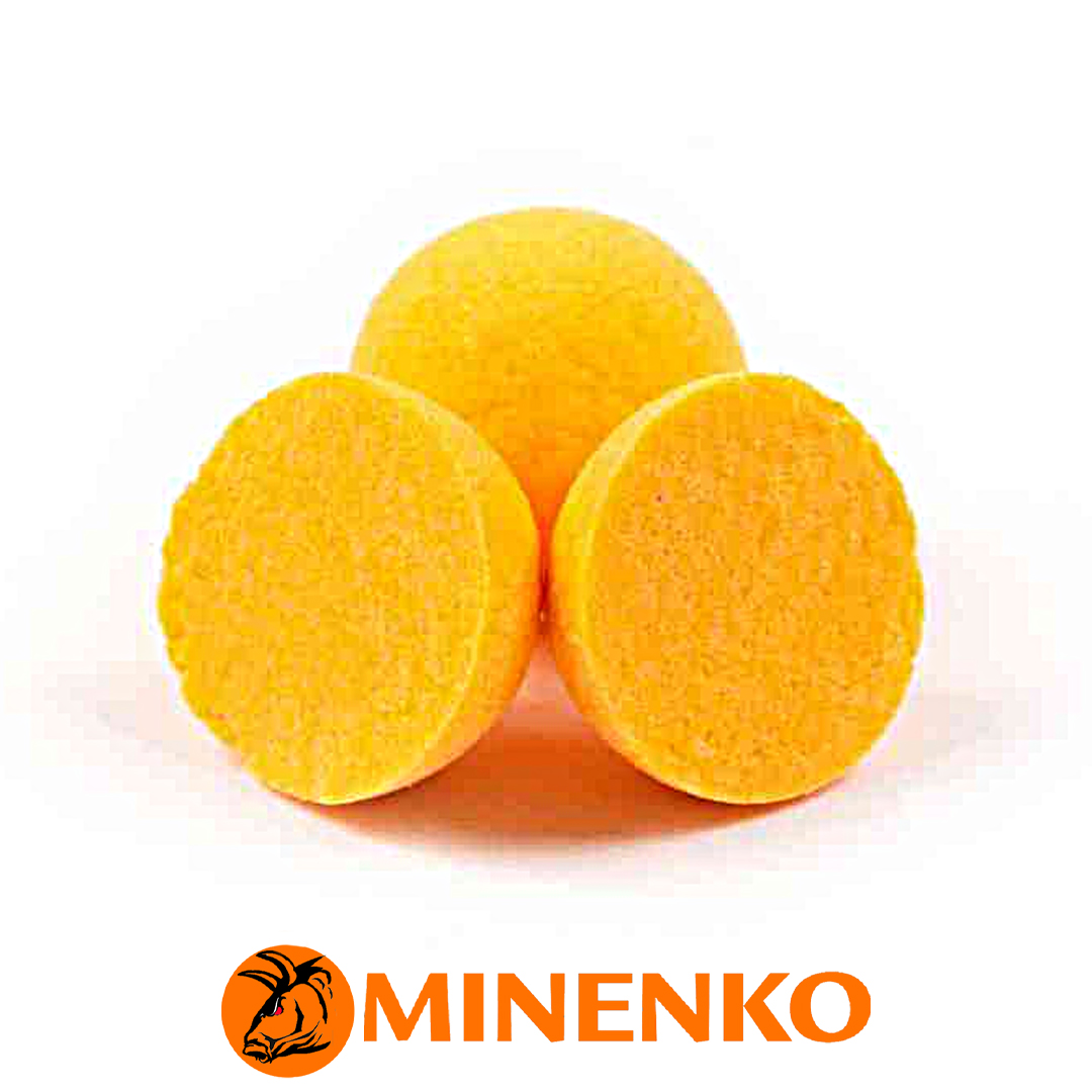 Бойлы Minenko Pop-Up плавающие 10мм (Mandarine) 02