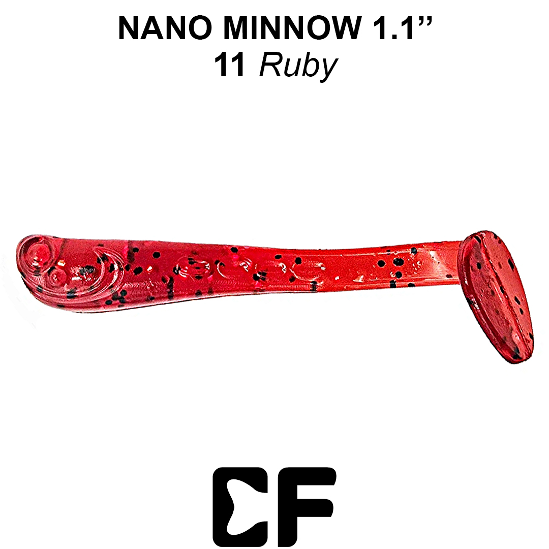 Виброхвост Crazy Fish Nano Minnow 1.1 11 6 0