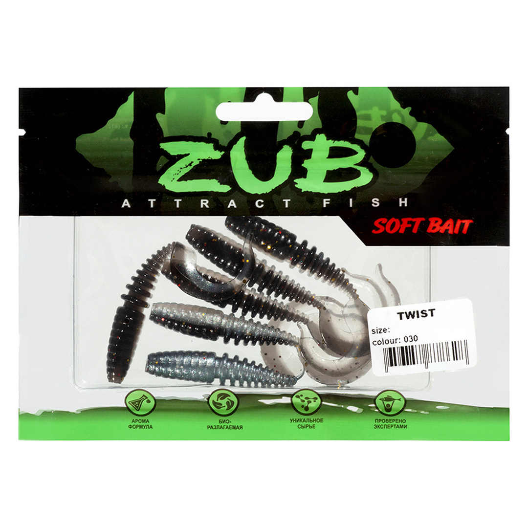 Твистер ZUB Twist 3,0-4,0 030 02