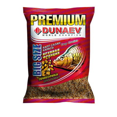 Прикормка Dunaev Premium (карп сазан крупная фракция)