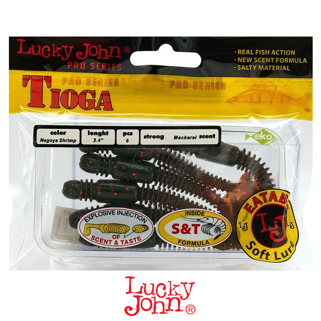 Виброхвост Lucky John Tioga 3.4 085 1