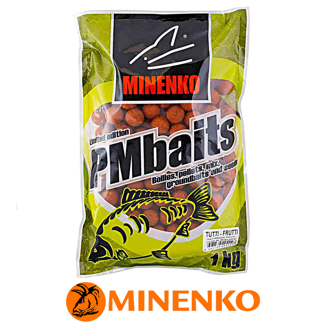 Бойлы Minenko Soluble пылящие 20мм (Tutti Frutti) 00