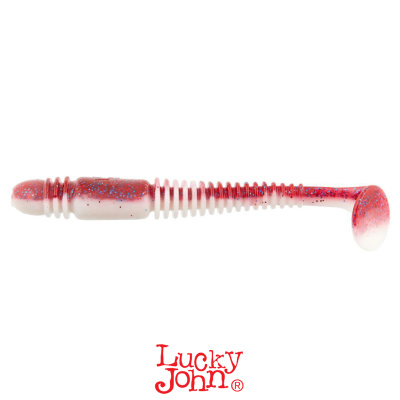 Виброхвост Lucky John Tioga 2.4" (T68 ice red pepper)