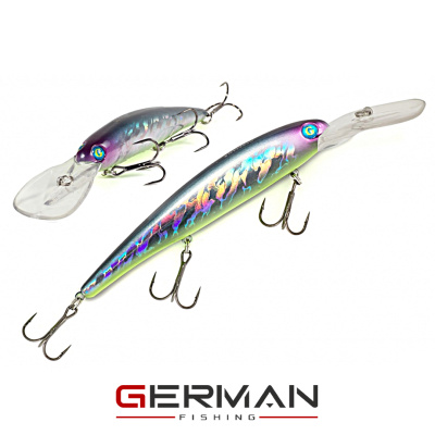 Воблер German GG Bandit 120F XDD (C265 битое стекло)