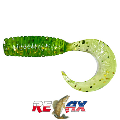 Твистер Relax  3/4" Standart (TS021 green)