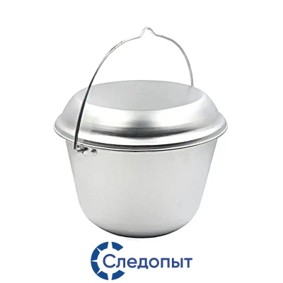 Котелок Следопыт костровой конический алюминий (6,0л)
