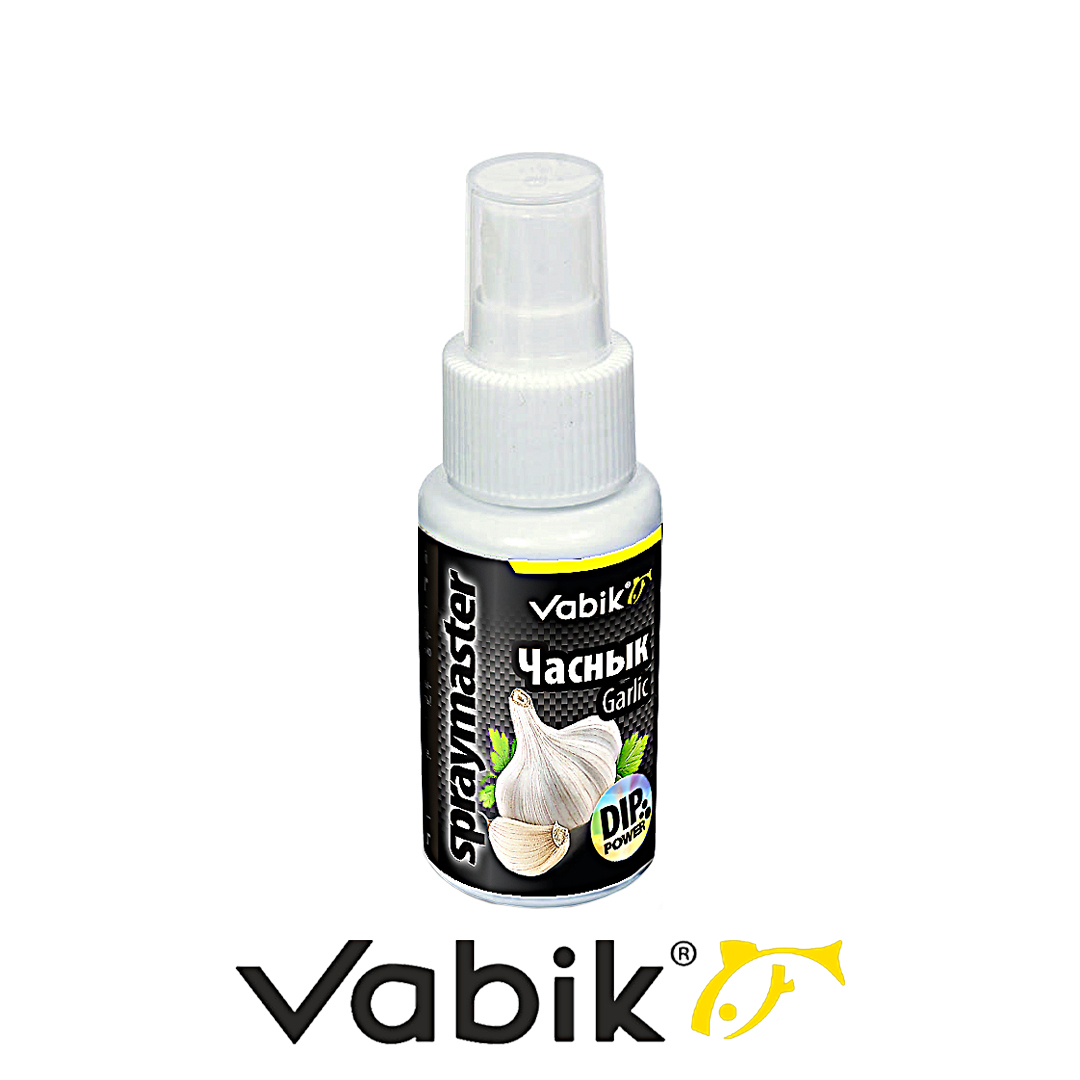 Аттрактант рыболовный Vabik Spray Master 35 чеснок