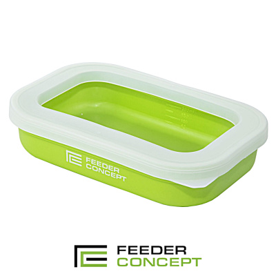 Коробка Feeder Concept Bait Box Wich Open Lid для наживки с открытой крышкой (FC201-002M, 155×105×35, 1отд.средняя)