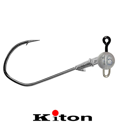 Джиг головка Kiton Орлиный Коготь 120° с подвесом 8/0 (#8/0-16гр.)