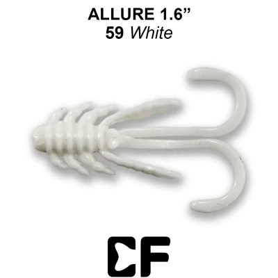 Нимфа CF Allure 1.6" (23-40-59-6 white Кальмар)
