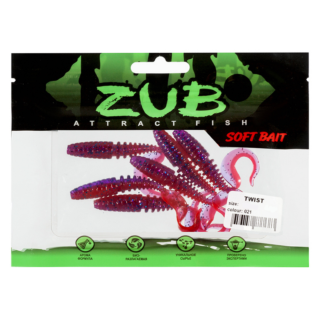 Твистер ZUB Twist 3,0-4,0 021 02