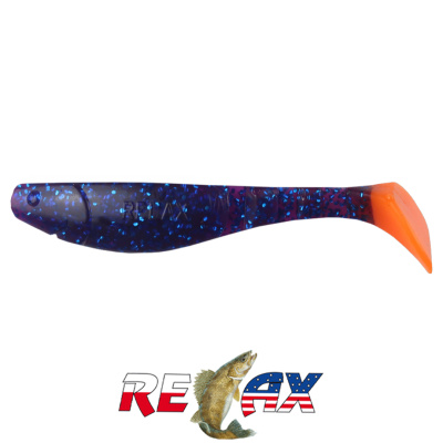 Виброхвост Relax Kopyto 4.0"L Tail (T107  orange)