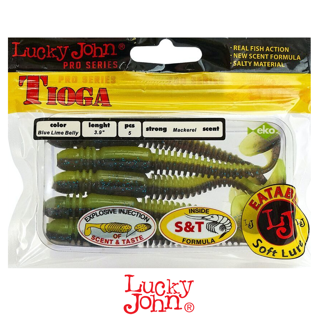 Виброхвост Lucky John Tioga 3.9 T53 1