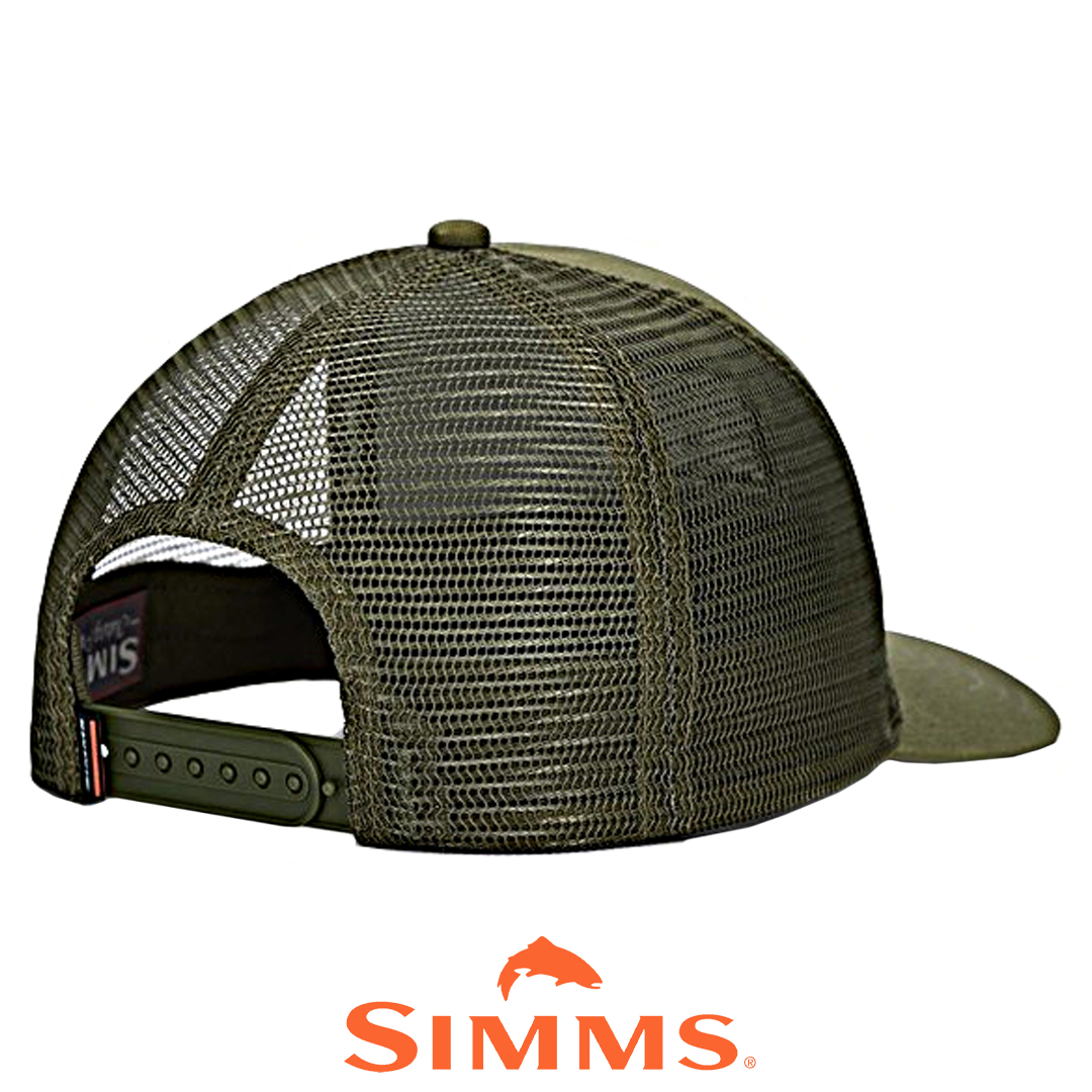 Кепка Simms Double Haul Icon Trucker Loden 01