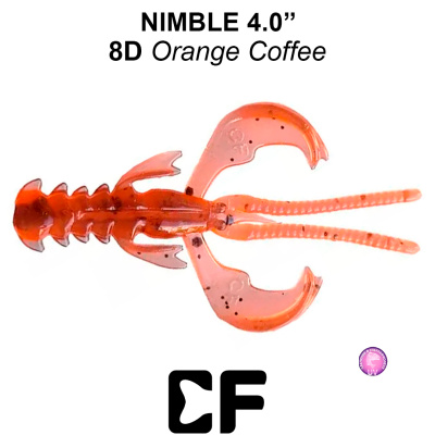Рак CF Nimble 4.0" (43-100-8d-6 UV orange coffee Кальмар)