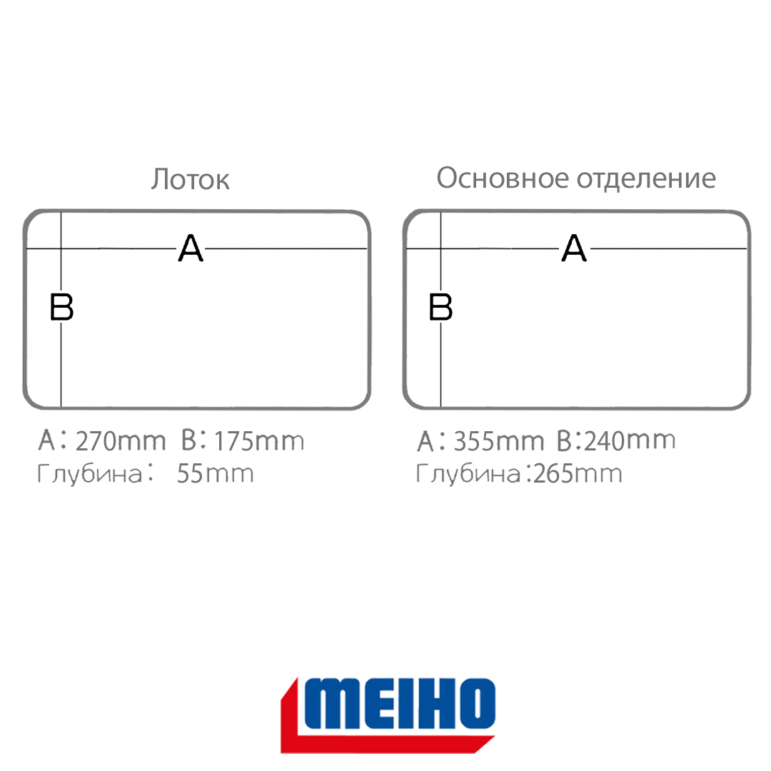 Ящик Meiho Bucket Mouth 7000 11