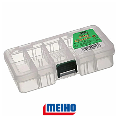 Коробка Meiho SFC Fly Case S (138×77×31мм, 4-10отд.+6пер.)
