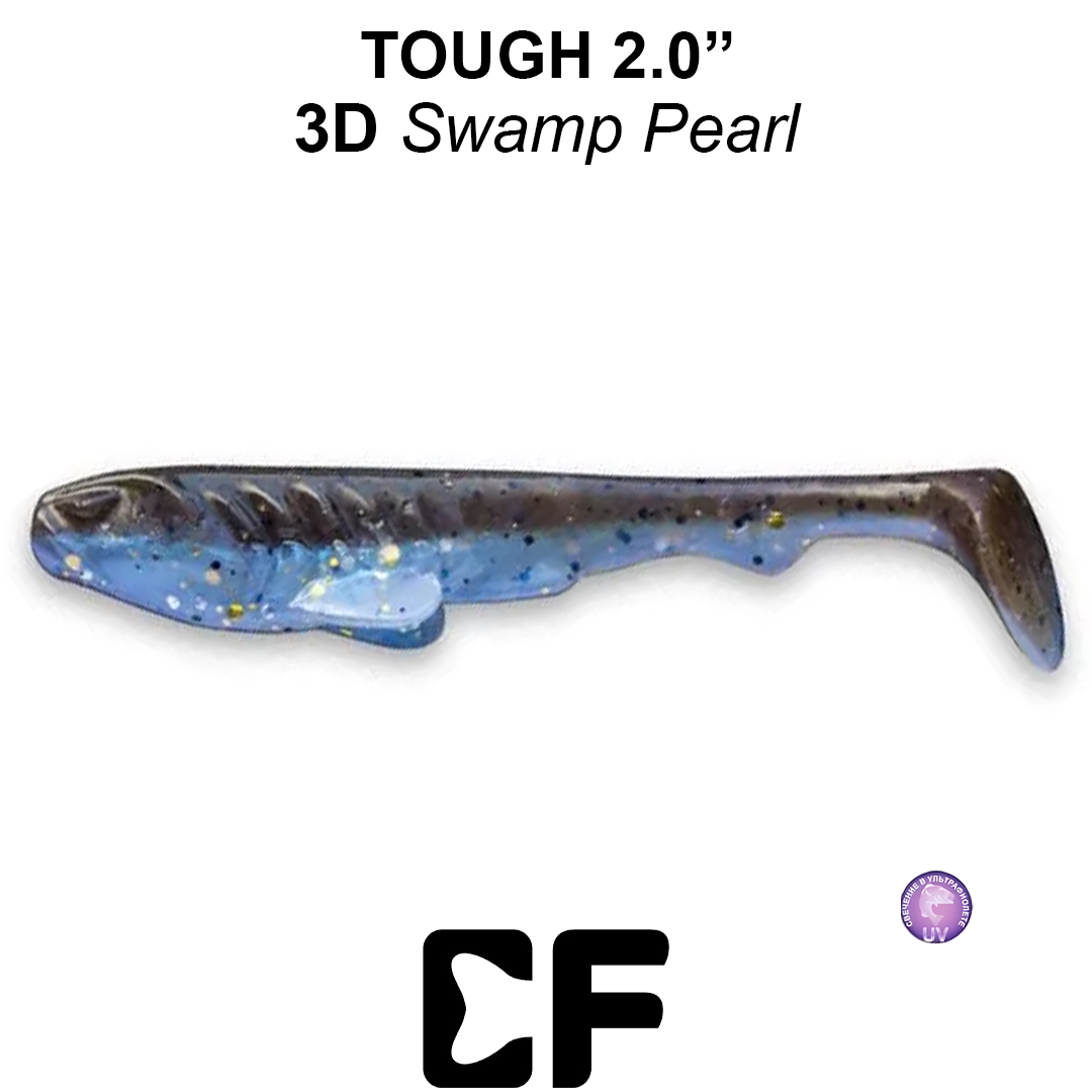 Виброхвост Crazy Fish Tough 2.0 03 0