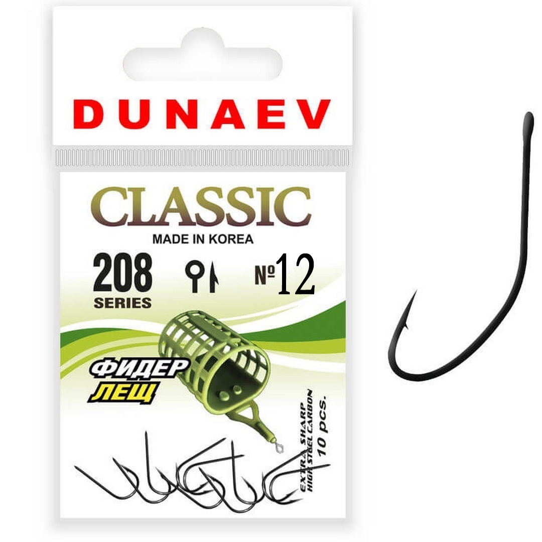 Одинарный Dunaev Classic 208 фидер лещ 12