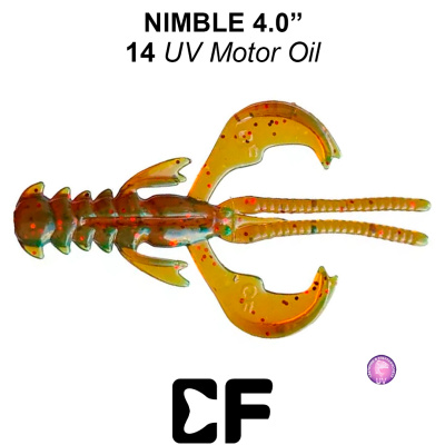 Рак CF Nimble 4.0" (43-100-14-6 UV motor oil Кальмар)