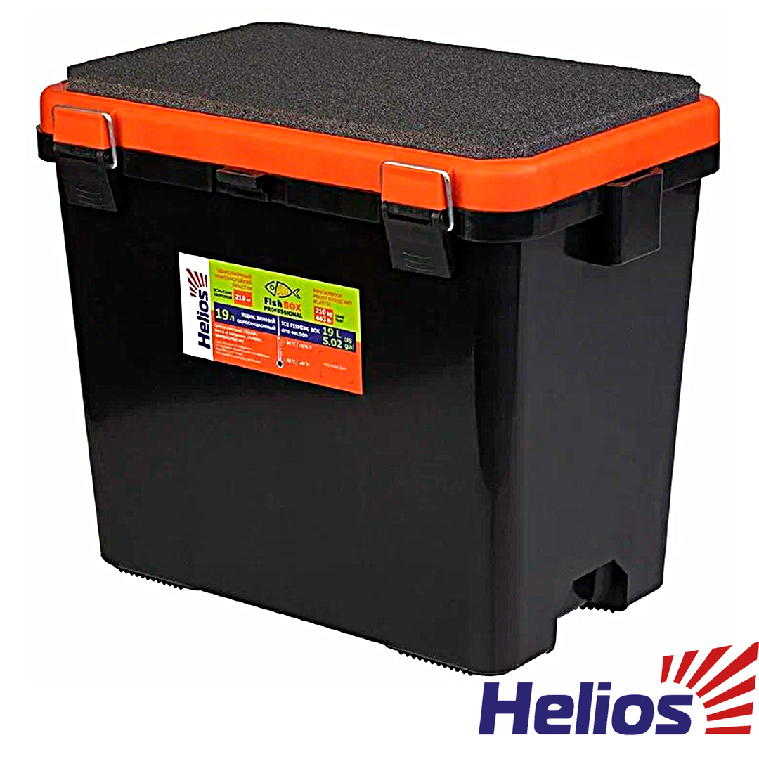 Ящик зима Helios FishBox односекционный 19L 04