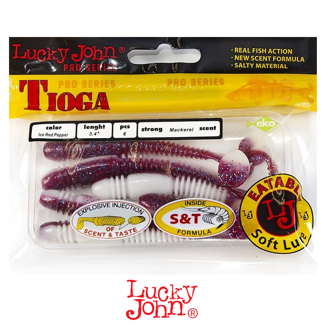 Виброхвост Lucky John Tioga 3.4 T68 1