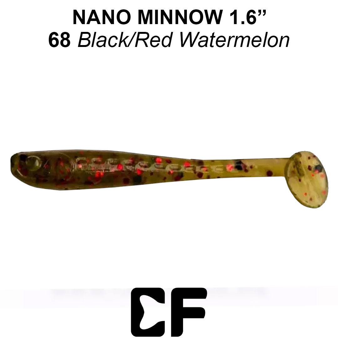 Виброхвост Crazy Fish Nano Minnow 1.6 68 0