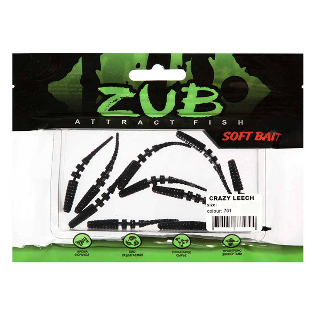 Червь ZUB Crazy Leech 2.0 701 01