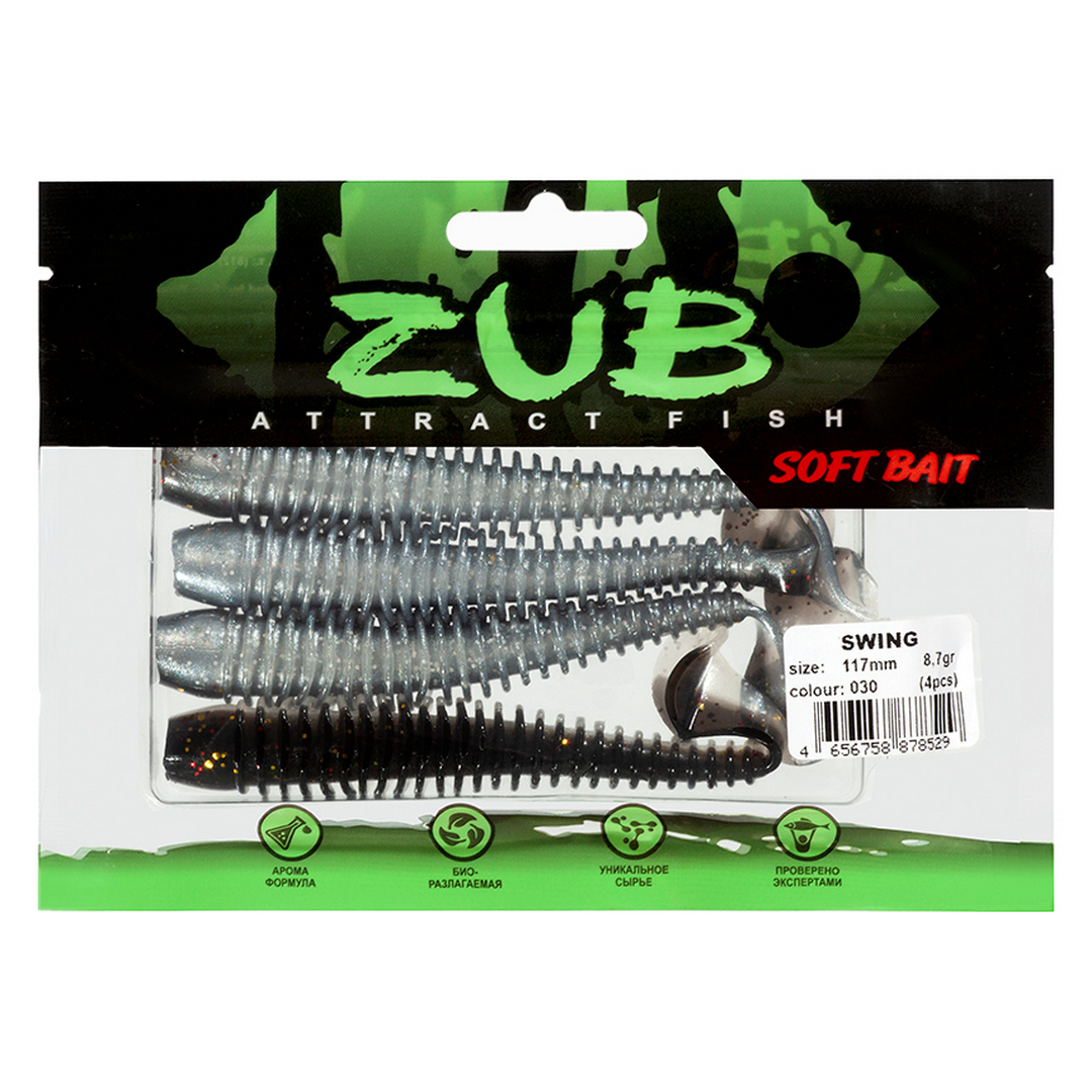 Твистер ZUB Swing 3,4-4,7 030 01