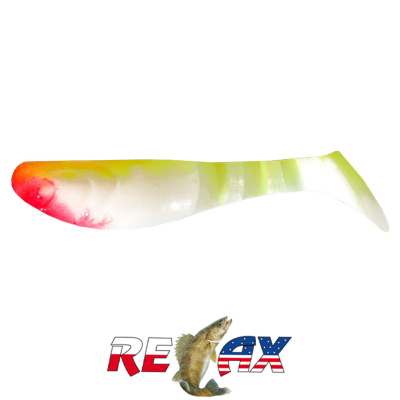 Виброхвост Relax Kopyto 3.0" Standart (S005 silk white)