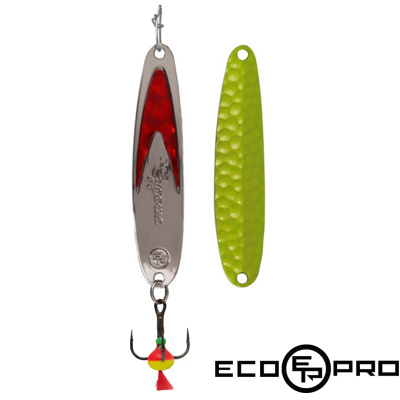 Блесна EcoPro Судачья красный флекс 70 (GB/SRF)