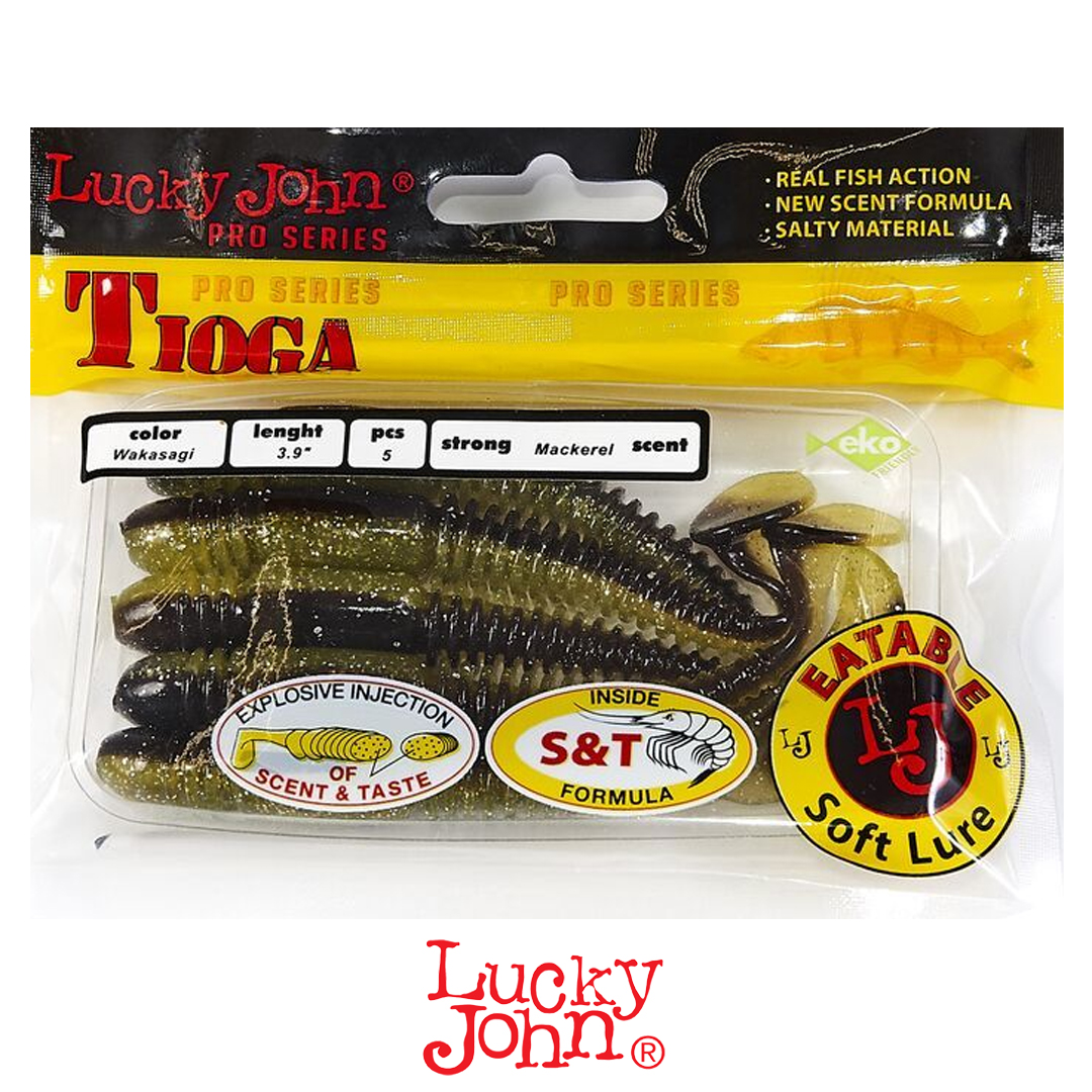 Виброхвост Lucky John Tioga 3.9 T36 1