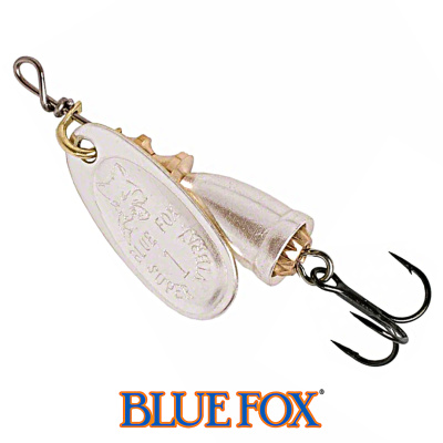 Вращалка Blue Fox Vibrax Original #S серебро (№ 1; 4,0гр.)