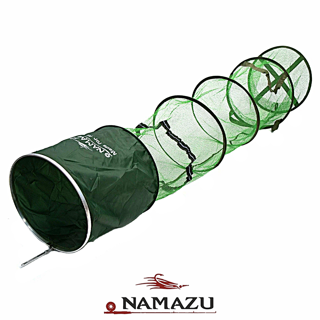 Садок Namazu береговой круглый, в чехле 01