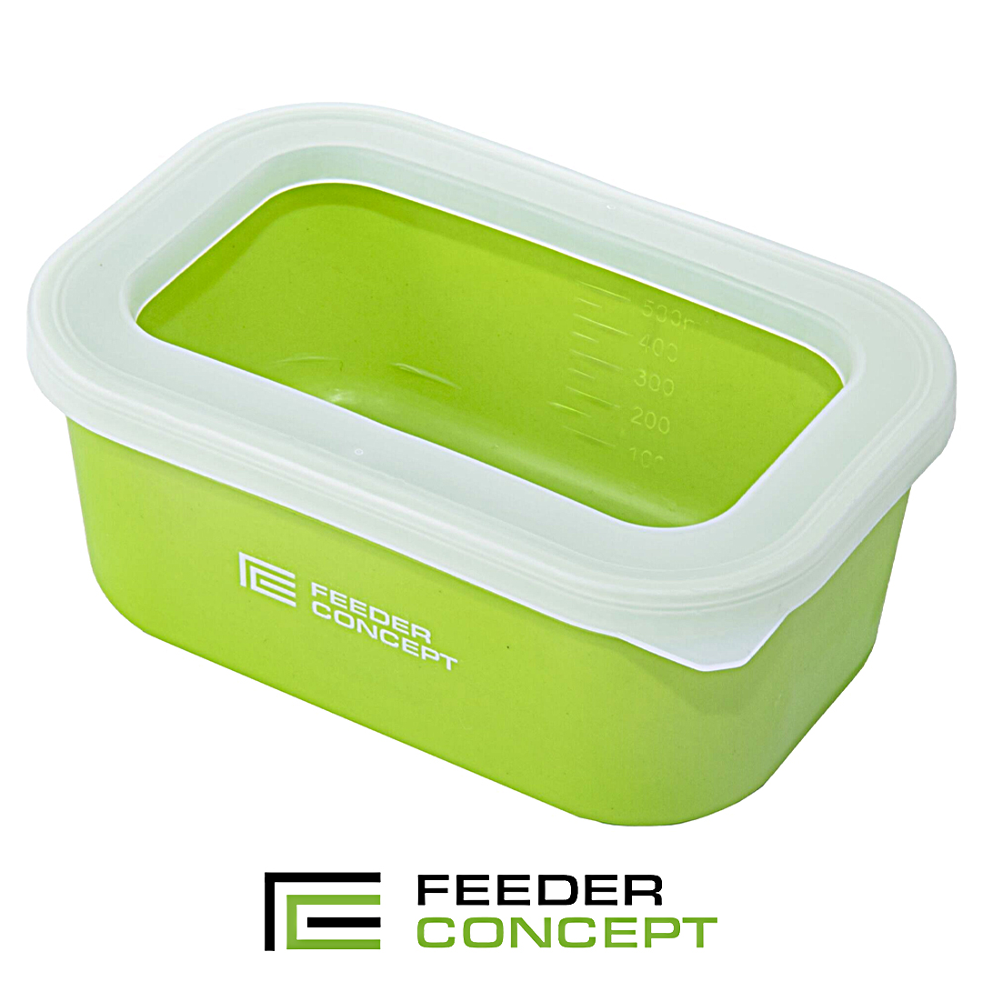 Коробка Feeder Concept для наживки с открытой крышкой 02