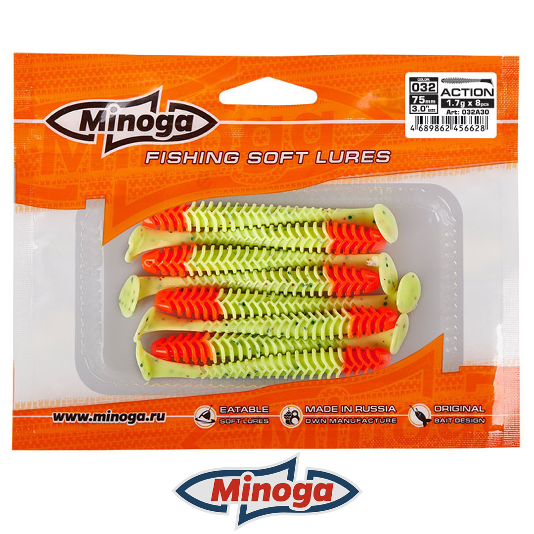 Виброхвост Minoga Action 032 3