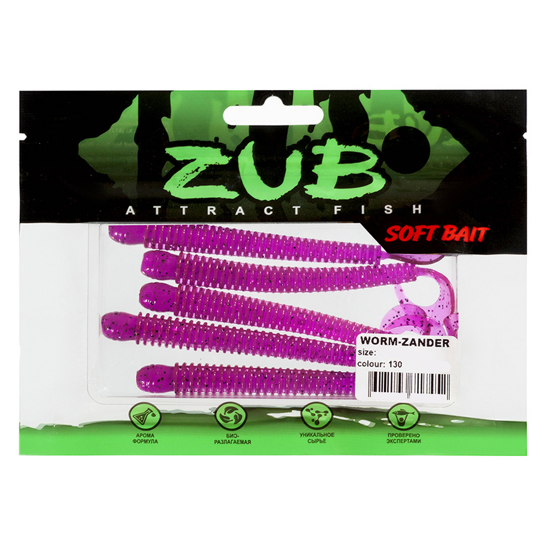 Твистер ZUB Warm-Zander 4.3 130 01