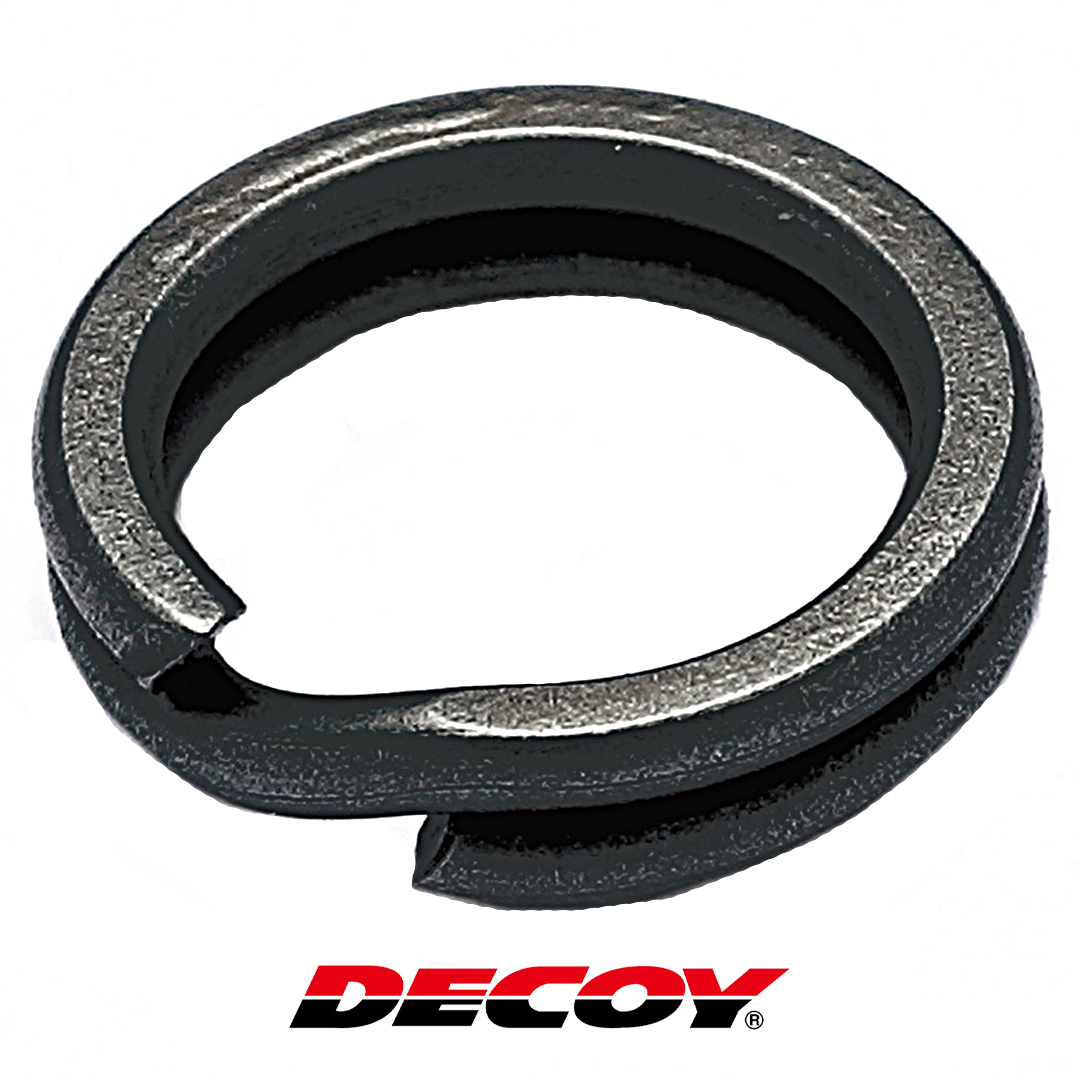 Кольцо заводное Decoy Split Ring (Black) 01