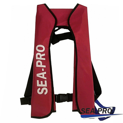Жилет спасательный Sea-Pro автоматический (красный)