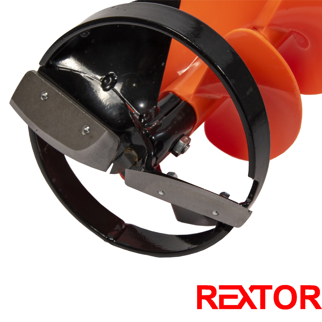 Шнек ледобура Rextor Thunderbolt пластиковый с адаптером 04