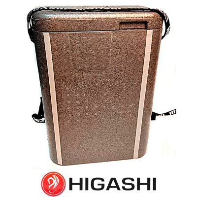 Ящик зимний Higashi Foam Ice Box Ff1 (1,0/350кг. 25×35×47см, 20л.серый)