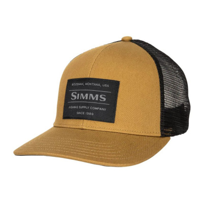 Кепка Simms Original Patch Trucker '21 (Dark Bronze)