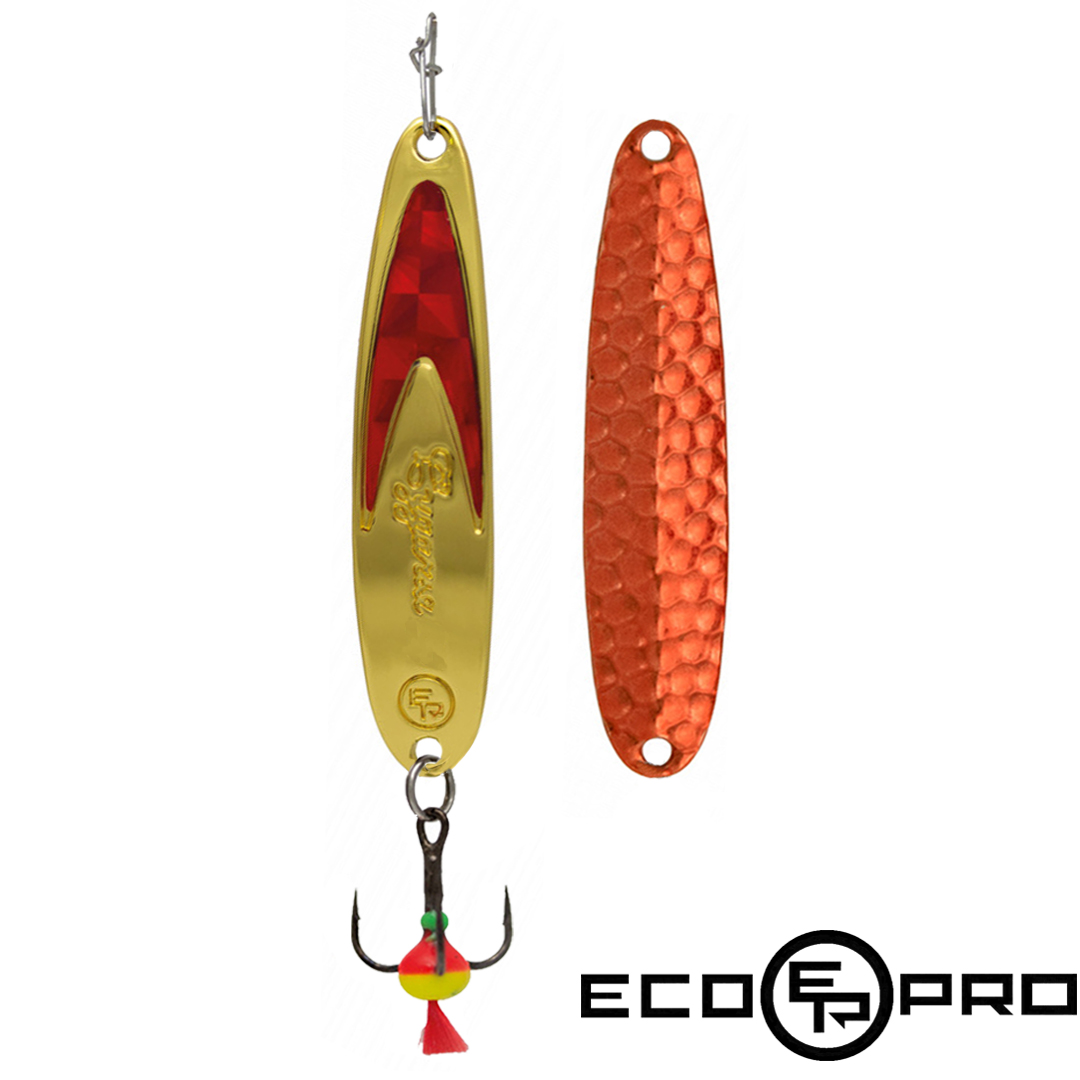 Блесна EcoPro Судачья красный флекс 70 OBGRF