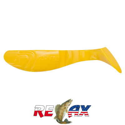 Виброхвост Relax Kopyto 3.0" Standart (S060 yellow)