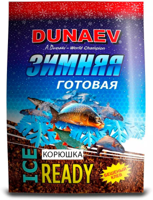 Прикормка Dunaev Ice Ready (корюшка)