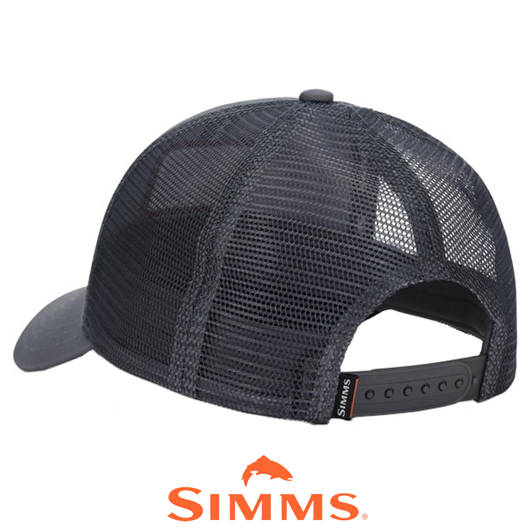 Кепка Simms Single Haul Small Fit Trucker (Gunmetal Trout) 01